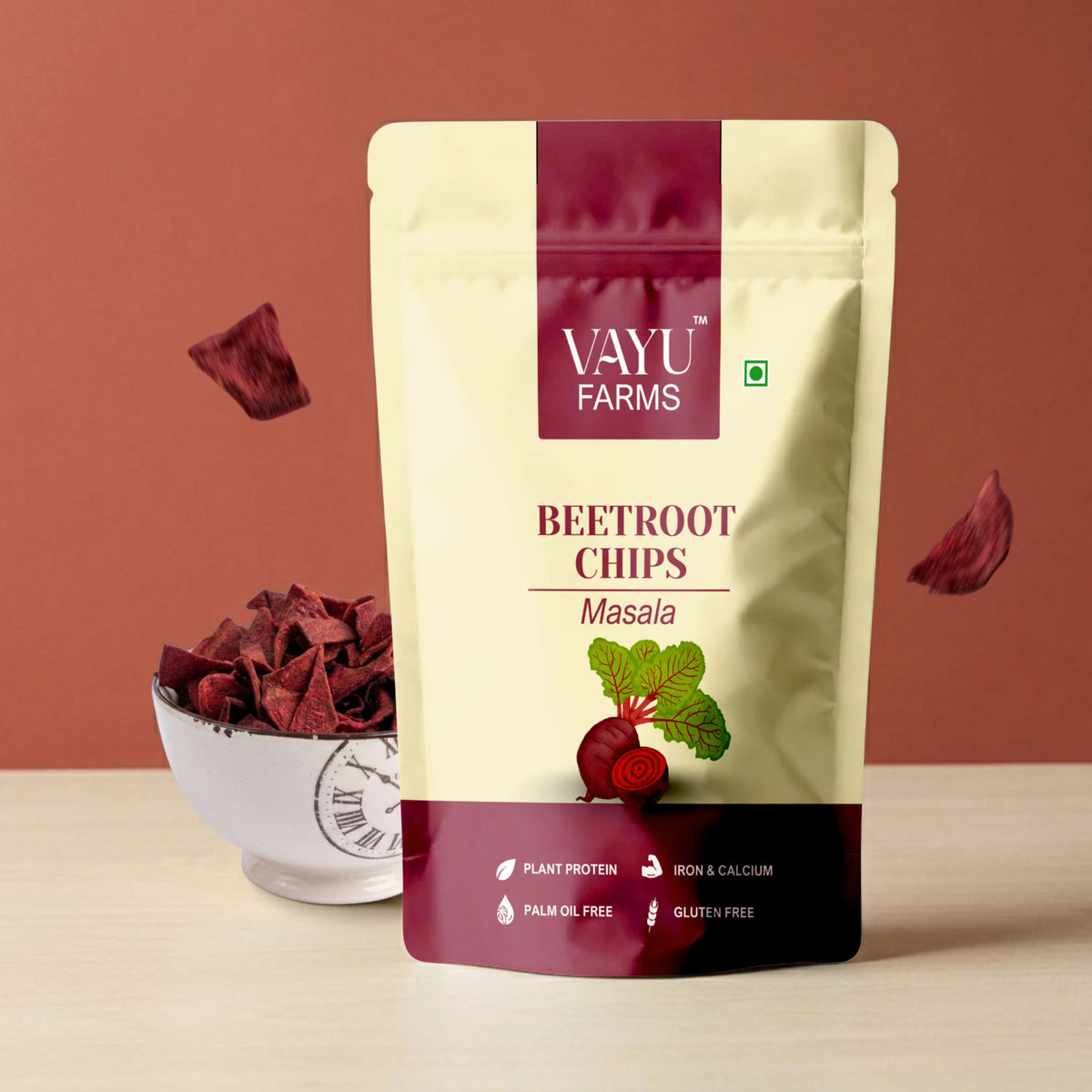 Masala Beetroot Chips