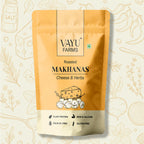 Vayu Farms Cheese and Herbs Makhana in a 45g standing pouch