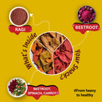 All Three Chips Combo (Ragi, Beetroot & Mix Veg) - 3 x 95g